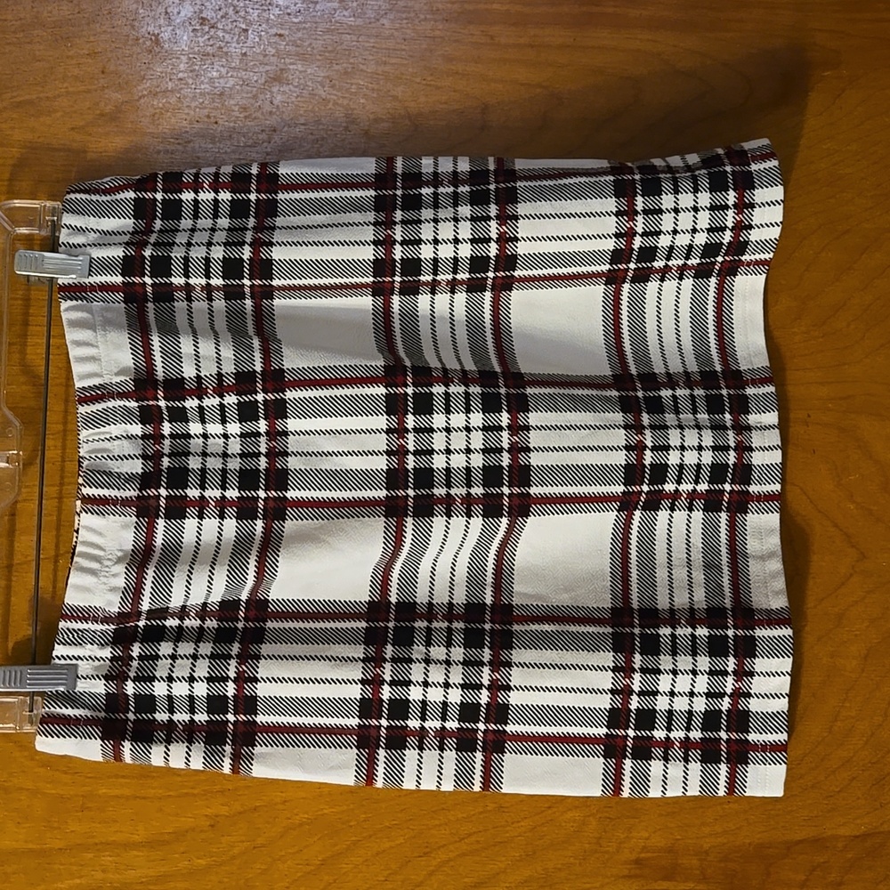 Ladies Plaid Skirt: 1XL A